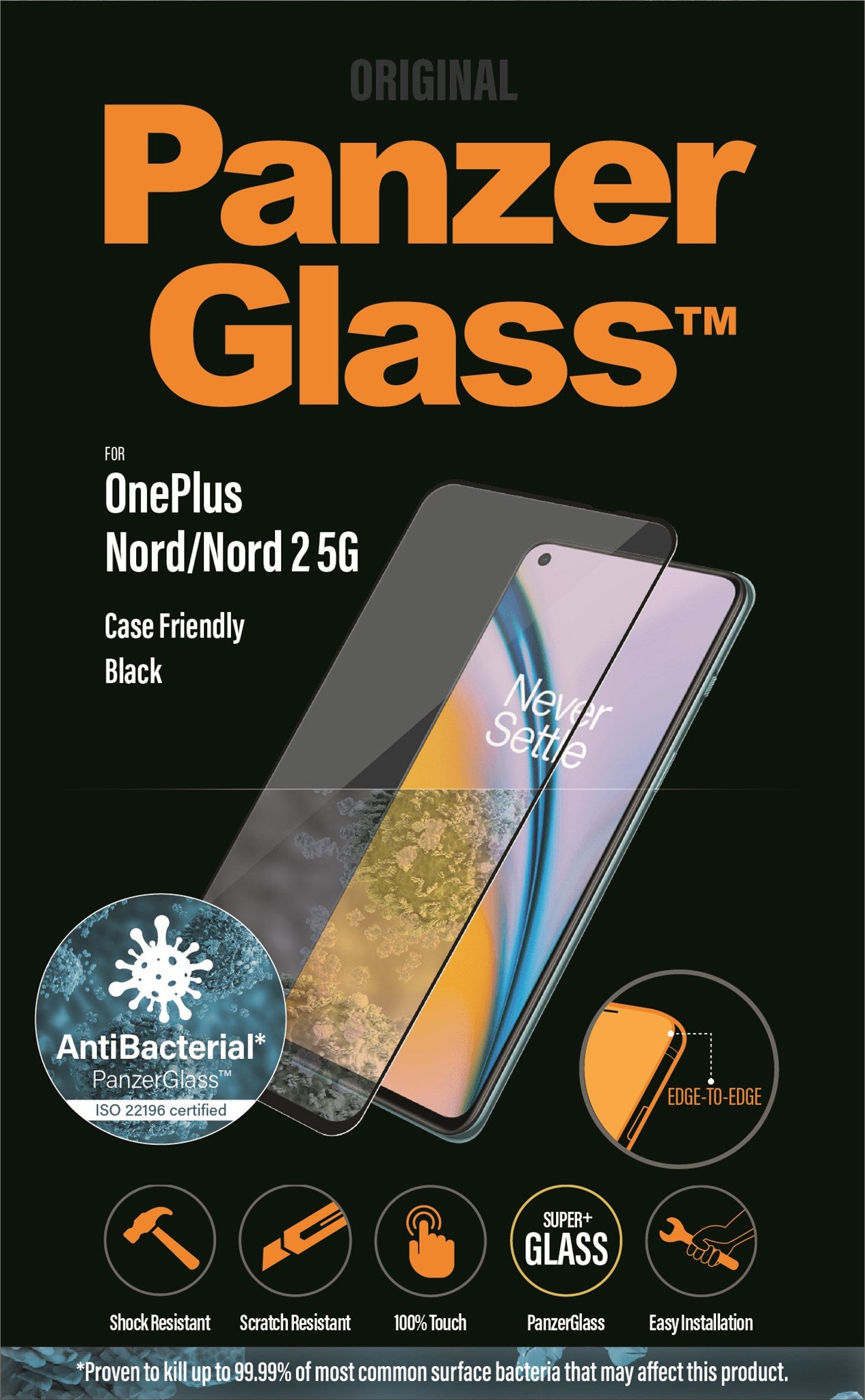 PanzerGlass® Displayschutz OnePlus Nord